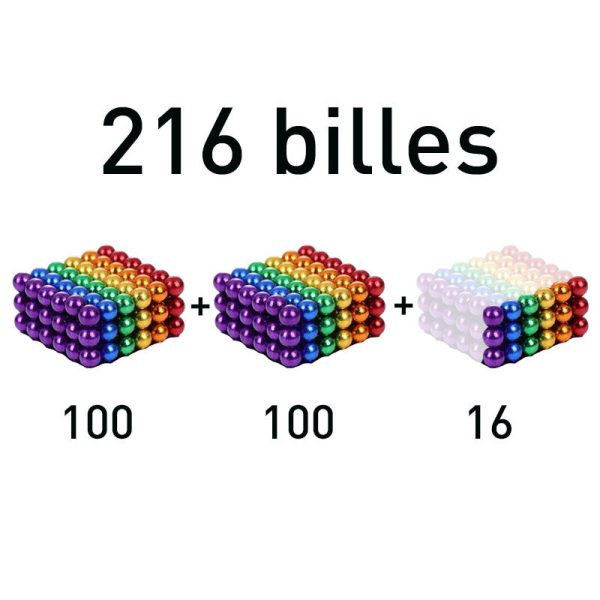billes aimantées 5mm